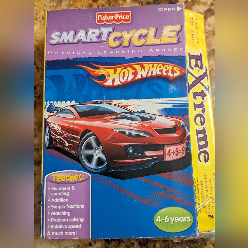 Fisher Price Smart Cycle Extreme Hot Wheels